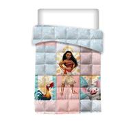 Couette enfant - Disney - Moana - 140x200cm - Couvre-lit matelassé - Entretien facile