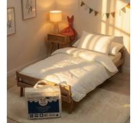 Couette Et Oreiller Coton Bio Fabriqué En France Blanc 100X140