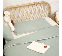 Couette Et Oreiller - Prêt À Dormir Jeanne Vert De Gris 100X140