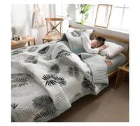 Couette Été en Microfibre, Fine et Légère Couverture Fraîche Edredon Toutes Les Saisons pour Lit 140x200/200x220 légère, Douceur et Confor,Lavable Cooling Couette Légère ( Color : #34 , Size : 200x230