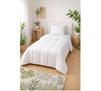 Couette Extra légère Blanche - 1 personne 140x200 - Spécial Eté - MORTREUX