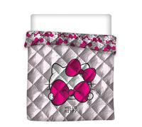 Couette Hello Kitty Matelassée Imprimée Réversible 240x220 cm Lit 2 Places