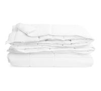 Couette hiver 160x220 - Couette épaisse - Couverture chaude - Fibres creuses - Parfaite pour les températures hivernales