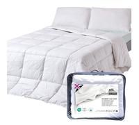 Couette hiver en Soie de Mûriers - HOMESCAPES - Thermorégulatrice - 155 x 220 cm