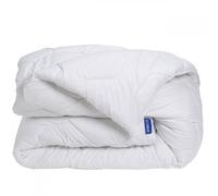 Bleu Calin Couette Hotel - Gonflante et Extra Chaude - 500g/m2 - Enveloppe 100% Coton qualité Percale - 140x200cm