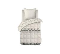 Couette Imprimée Motifs Ethniques 140x200 cm + 1 Taie d'oreiller 60x60 cm - BELEM -