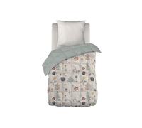Couette Imprimée Motifs Hérisson 140x200 cm + 1 Taie d'oreiller 60x60 cm - GEDEON -