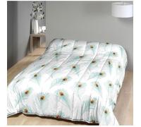 Couette imprimée Plumes/Non tissé - MORTREUX - 1 personne - Légère