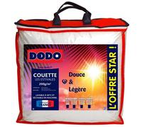 Couette légère 100% Polyester Fibre recy CIRCUL'AIR® Dodo - 240 x 260 cm pour lit King size - Blanc -