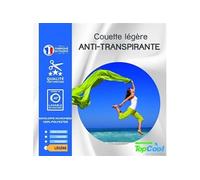 Couette legere anti transpirante 200 gr/m² 220 x 240 cm pour lit places