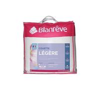 BLANREVE Couette légère en microfibre - 240 x 260 cm - Blanc