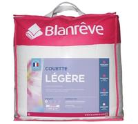 Blanrêve – Couette légère en microfibre – 240 x 260 cm – Blanc
