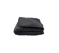 Couette légère - MORTREUX - 140 x 200 cm - Microfibre noire - 250g/m² - Lavable à 40°
