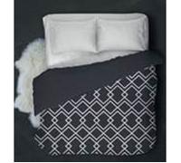 Couette légère - MORTREUX - Indu15 - 200 x 200 cm - Imprimé géométrique - Lavable à 40°c