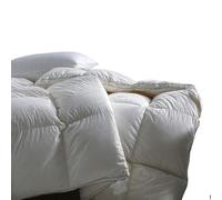 Couette légère pour grand lit, toutes saisons, couette d'hôtel alternative au duvet avec languettes d'angle (B, 198,1 x 228,6 cm (1500 g)