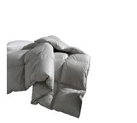 Couette légère pour grand lit, toutes saisons, couette d'hôtel alternative au duvet avec languettes d'angle (D, 218,4 x 228,6 cm (450 g)