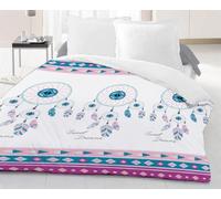 Couette - MORTREUX - Attrape Rêve - 240x260 cm - Mi saison - 350g/m² fibre creuse