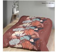 Couette - MORTREUX - Ebène - 200x200 cm - Tempérée - Microfibre - 300gr/m²