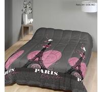 Couette - MORTREUX - Paris - 240x260 cm - Mi saison - 350g/m² fibre siliconée