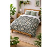 Couette - MORTREUX - Simple face Flower - 200 x 200 cm - 200 g/m² - Microfibre ultra légère