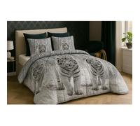 Couette - MORTREUX - Tigre - 200 x 200 cm - Mi saison - 350g/m² fibre siliconée