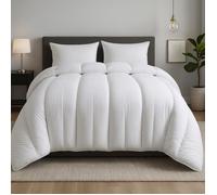 Couette - MORTREUX - Ultra chaude - 200 x 200 cm - Spécial Grand froid - Percale de Coton