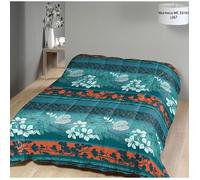 Couette - MORTREUX - Végétal - 140 x 180 cm - 450g/m² - Spécial Hiver