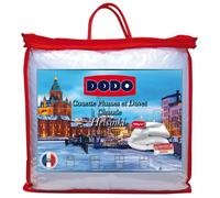 DODO | Couette Naturelle Percale Coton Chaude 220x240 |pour lit 2 Personnes | Couette Helsinki | Ultra Gonflant et Thermorégulante | Fabriqué en France | Lavable en Machine à 40°c