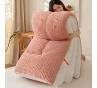 Couette Polaire Biface Couette Hiver 220x240 TrèS Chaude Couverture Hiver Chaude Couette en Laine d'agneau Edredon Duvet(b1,180x220cm-3.5kg)