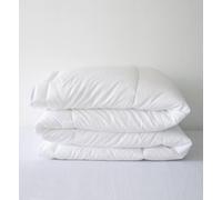 Couette pour lit 280 g pour enfant - 108 x 139 cm - Couette d'hiver - 100 % microfibre chaude anti-acariens anti-étouffement antiallergique hiver - Kit fille barreaux (blanc)