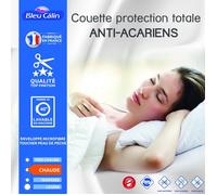 Couette protection totale anti acariens 400 gr/m² 200 x 200 cm pour lit 120 x 190 cm
