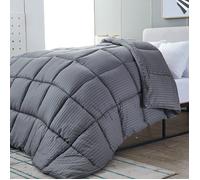 Couette - Sampur - Luxe Grise - 200x200 cm - 300 g/m² - Thermorégulatrice - Hypoallergénique