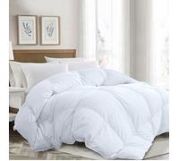 Couette - SAMPUR - Luxe Plume - 200x200 cm - 100% Plumes Naturelles - 500g/m2