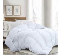 Couette - SAMPUR - Luxe Plume - 220x240 cm - 100% Plumes Naturelles - 500g/m2