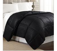 Couette - Sampur - Soft Luxe - 140x200 cm - Tempérée 250 g/m² - Thermorégulatrice - Noir