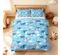 Couette sans Housse 140 x 200 cm Aviation, Couette Imprimée en Microfibre