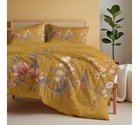 Couette Sans Housse 220x240cm Magnolia Iris Pommier Sauvage | Couette Imprimée 2 Personnes Réversible 4 Saisons Nouveau Style Floral Rétro Chinois édredon Sans Housse Et 2 Taies D'oreiller 65x65 Cm