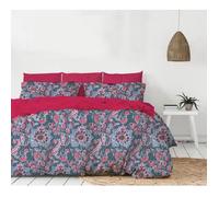 Couette Simple Face Imprimée / Non tissé - MORTREUX - 1 personne - MI SAISON - Bleu - Polyester