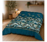Couette - Sophar - 200 x 200 cm - Tempérée mi-saison - Garnissage 300 g/m² microfibre