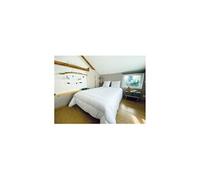Couette tempérée DODO 240x260 cm - 2 personnes - Protection anti punaise, anti acarien - 300G/m² - Blanc - Fabriqué en Franc
