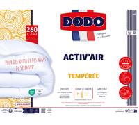 Couette Tempérée 260X240cm Activ'Air DODO