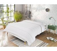 Couette tempérée ANNA spécial allergie 350gr/m2 lavage en machine 140x200 BOBOCHIC 140x200 Blanc