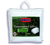 DODO Couette Tempérée 240 x 260 cm 100% fibre polyester Pour 2 personnes Blanc