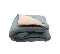 Couette tempérée - MORTREUX - Bicolore Gris/Taupe - 220x240 cm - 350g/m² - Mi saison
