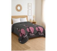 Couette tempérée - MORTREUX - Paris - 200 x 200 cm - 1 ou 2 personnes - Microfibre imprimée
