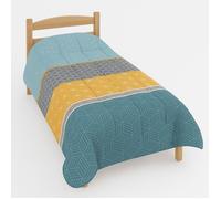Couette tempérée Moutarde - 1 personne 140 x 200 - Mi saison- MORTREUX