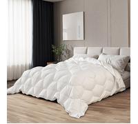 Couette - THE WHITE STONE - 200 x 220 cm - 250 g/m² - Hypoallergénique - 4 Saisons