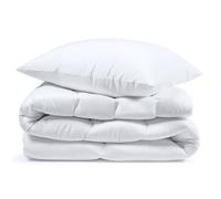 Couette Toute l'année - AMAZINGGIRL - Blanc - Pour Enfant - 135 x 200 cm - Microfibre - 4 saisons