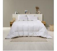 Couette Très Chaude 140x200cm pour Lit 90x190cm - Sensation Duvet 500g/m² Gonflant Extra - BLEU CALIN