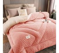 Couette Tres Chaude Couverture Polaire Edredon Gonflant Duvet Doux Respirante Couette Lourde Et Chaude Couverture Hiver 1/2 Personnes Couettes(#2,110x150cm/1kg)